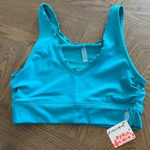 Free people intimate bra teal